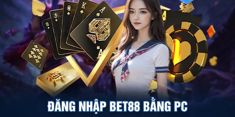 Đăng nhập Bet88 trên máy tính